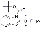 Potassium [1-(tert-Butoxycarbonyl)-1H-indole-2-yl]trifluoroborate CAS#: 945493-51-6
