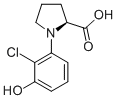 Proline, 1-(2-chloro-3-hydroxyphenyl)- CAS#: 925233-19-8