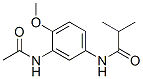 Propanamide,  N-[3-(acetylamino)-4-methoxyphenyl]-2-methyl- CAS#: 947891-86-3