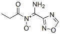 Propanamide, N-(amino-1,2,4-oxadiazol-3-ylmethylene)-, N-oxide CAS#: 944511-70-0