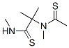 Propanethioamide,  N,2-dimethyl-2-[methyl(1-thioxoethyl)amino]- CAS#: 939027-31-3