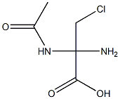 Propionic acid, 2-acetamido-2-amino-3-chloro- (6CI) CAS#: 99586-44-4