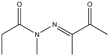 Propionic  acid,  methyl(1-methylacetonylidene)hydrazide  (6CI) CAS#: 98492-97-8