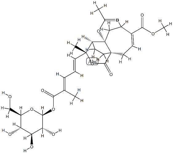 Pseudolaric acid B-glucopyranoside CAS#: 98891-41-9