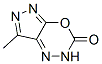 Pyrazolo[4,3-e][1,3,4]oxadiazin-3(2H)-one,  7-methyl- CAS#: 927186-99-0