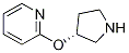 Pyridine, 2-[(3R)-3-pyrrolidinyloxy]- CAS#: 927691-31-4