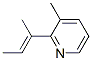 Pyridine, 3-methyl-2-(1-methyl-1-propenyl)-, (E)- (9CI) CAS#: 99747-47-4