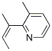 Pyridine, 3-methyl-2-(1-methyl-1-propenyl)-, (Z)- (9CI) CAS#: 99747-48-5
