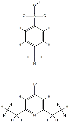 Pyridine, 4-broMo-2,6-diethyl-, 4-Methylbenzenesulfonate (1:1) CAS#: 927889-51-8