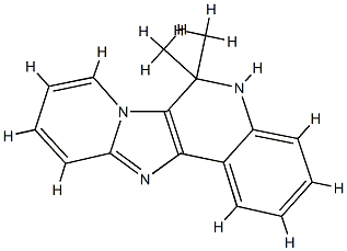 Pyrido[2,1:2,3]imidazo[4,5-c]quinoline,  5,6-dihydro-6,6-dimethyl- CAS#: 945934-01-0
