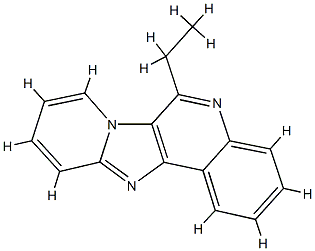 Pyrido[2,1:2,3]imidazo[4,5-c]quinoline,  6-ethyl- CAS#: 945933-94-8