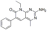 Pyrido[2,3-d]pyrimidin-7(8H)-one,  2-amino-8-ethyl-4-methyl-6-phenyl- CAS#: 934494-73-2