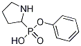 Pyrrolidine-2-phosphonic acid phenyl mono ester CAS#: 99305-82-5