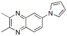 Quinoxaline,  2,3-dimethyl-6-(1H-pyrrol-1-yl)- CAS#: 941283-13-2