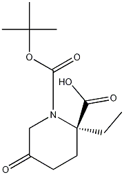 (R)-1-tert-butyl2-ethyl5-oxopiperidine-1,2-dicarboxylate CAS#: 917344-15-1
