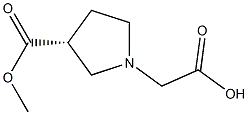 (R)-2-(3-(methoxycarbonyl)pyrrolidin-1-yl)acetic acid CAS#: 942189-34-6