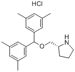 (R)-2-[Bis(3,5-dimethylphenyl)methoxymethyl)pyrrolidine  hydrochloride CAS#: 948595-02-6