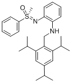 (R)-N-[2-(2,4,6-Triisopropylbenzylamino)-phenyl]-S-methyl-S-phenylsulfoximin CAS#: 948831-14-9