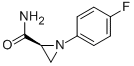(S)-1-(4-FLUOROPHENYL)AZIRIDINE-2-CARBOXAMIDE CAS#: 933453-50-0