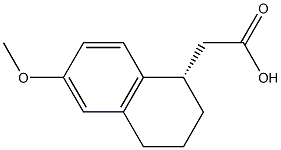 (S)-2-(6-methoxy-1,2,3,4-tetrahydronaphthalen-1-yl)acetic acid CAS#: 905725-45-3