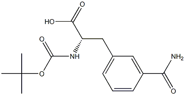 (S)-2-((tert-Butoxycarbonyl)amino)-3-(3-carbamoylphenyl)propanoic acid CAS#: 943449-15-8