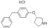 (S)-3-(4-BENZYLPHENOXY)PYRROLIDINE HYDROCHLORIDE CAS#: 942194-84-5