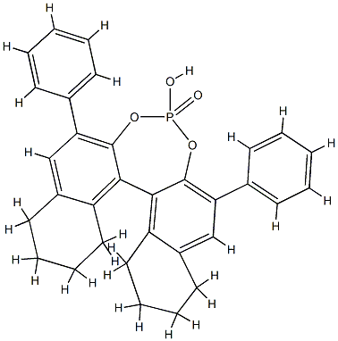 S-4-oxide-8,9,10,11,12,13,14,15-octahydro-4-hydroxy-2,6-diphenyl-Dinaphtho[2,1-d:1',2'-f][1,3,2]dioxaphosphepin CAS#: 945852-48-2