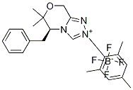 (S)-5-Benzyl-2-Mesityl-6,6-diMethyl-6,8-dihydro-5H-[1,2,4]triazolo[3,4-C][1,4]oxazin-2-iuM tetrafluoroborate CAS#: 925706-40-7