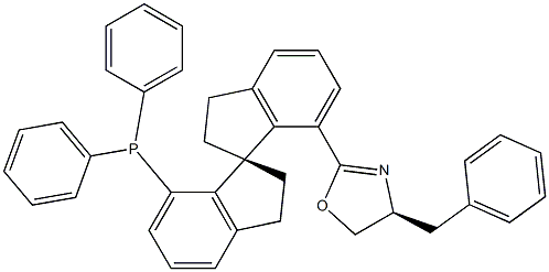 (S)-(-)-7-[4(S)-(Benzyl)oxazol-2-yl]-7-diphenylphosphino-2,23,3tetrahydro-1,1'-spiroiindane, min. 97%  (Sa,S)-Ph-Bn-SIPHOX CAS#: 913829-88-6