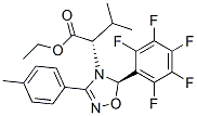 (S)-ETHYL 3-METHYL-2-((R)-5-(PERFLUOROPHENYL)-3-P-TOLYL-1,2,4-OXADIAZOL-4(5H)-YL)BUTANOATE CAS#: 916676-22-7
