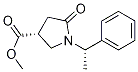 (S)-Methyl 5-oxo-1-((R)-1-phenylethyl)pyrrolidine-3-carboxylate CAS#: 99735-46-3