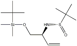 (S)-N-((S)-1-(tert-butyldimethylsilyloxy)but-3-en-2-yl)-2-methylpropane-2-sulfinamide CAS#: 926660-07-3