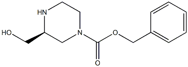 (S)-benzyl 3-(hydroxymethyl)piperazine-1-carboxylate CAS#: 930837-02-8