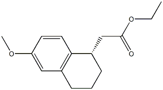 (S)-ethyl 2-(6-methoxy-1,2,3,4-tetrahydronaphthalen-1-yl)acetate CAS#: 905724-71-2