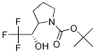 (S)-tert-butyl 2-(2,2,2-trifluoro-1-hydroxyethyl)pyrrolidine-1-carboxylate CAS#: 913979-68-7