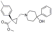 (S*,R*)-2-[(4-Hydroxy-4-phenyl-1-piperidinyl)methyl]-1-(4-methylphenyl)-cyclopropanecarboxylicacidmethylester CAS#: 932736-90-8