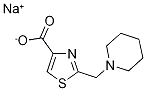 Sodium 2-(piperidin-1-ylmethyl)-1,3-thiazole-4-carboxylate CAS#: 921147-03-7
