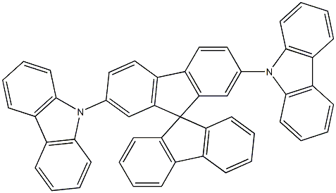 Spiro-2CBP , 2,7-Bis(9-carbazolyl)-9,9-sspirobifluorene CAS#: 924899-38-7