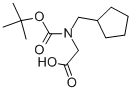 [(TERT-BUTOXYCARBONYL)(CYCLOPENTYLMETHYL)AMINO]ACETIC ACID CAS#: 954271-05-7