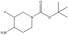 TERT-BUTYL 4-AMINO-3-FLUOROPIPERIDINE-1-CARBOXYLATE CAS#: 934536-10-4
