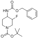 TERT-BUTYL 4-(BENZYLOXYCARBONYLAMINO)-3-FLUOROPIPERIDINE-1-CARBOXYLATE CAS#: 934536-11-5