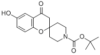 TERT-BUTYL 6-HYDROXY-4-OXOSPIRO[CHROMAN-2,4'-PIPERIDINE]-1'-CARBOXYLATE CAS#: 911227-48-0