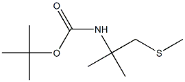 TERT-BUTYL N-[2-METHYL-1-(METHYLSULFANYL)PROPAN-2-YL]CARBAMATE CAS#: 947664-83-7