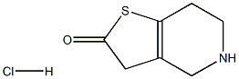 THIENO[3,2-C]PYRIDIN-2(3H)-ONE, 4,5,6,7-TETRAHYDRO-, HYDROCHLORIDE (1:1) CAS#: 951380-43-1