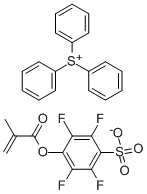TRIPHENYLSULFONIUM 2,3,5,6-TETRAFLUORO-4-(METHACRYLOYLOXY)BENZENESULFONATE CAS#: 915090-37-8