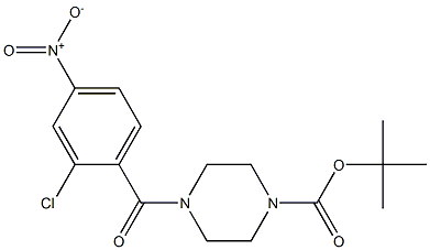 Tert-Butyl 4-(2-Chloro-4-Nitrobenzoyl)Piperazine-1-Carboxylate CAS#: 927608-11-5
