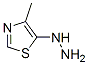 Thiazole,  5-hydrazinyl-4-methyl- CAS#: 933754-68-8