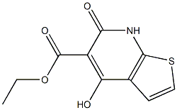 Thieno[2,3-b]pyridine-5-carboxylic acid, 6,7-dihydro-4-hydroxy-6-oxo-, ethyl ester CAS#: 99429-68-2