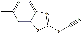 Thiocyanic acid, 6-methyl-2-benzothiazolyl ester (6CI) CAS#: 99066-89-4