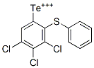Trichloro[2-(phenylthio)phenyl]tellurium(IV) CAS#: 99160-03-9